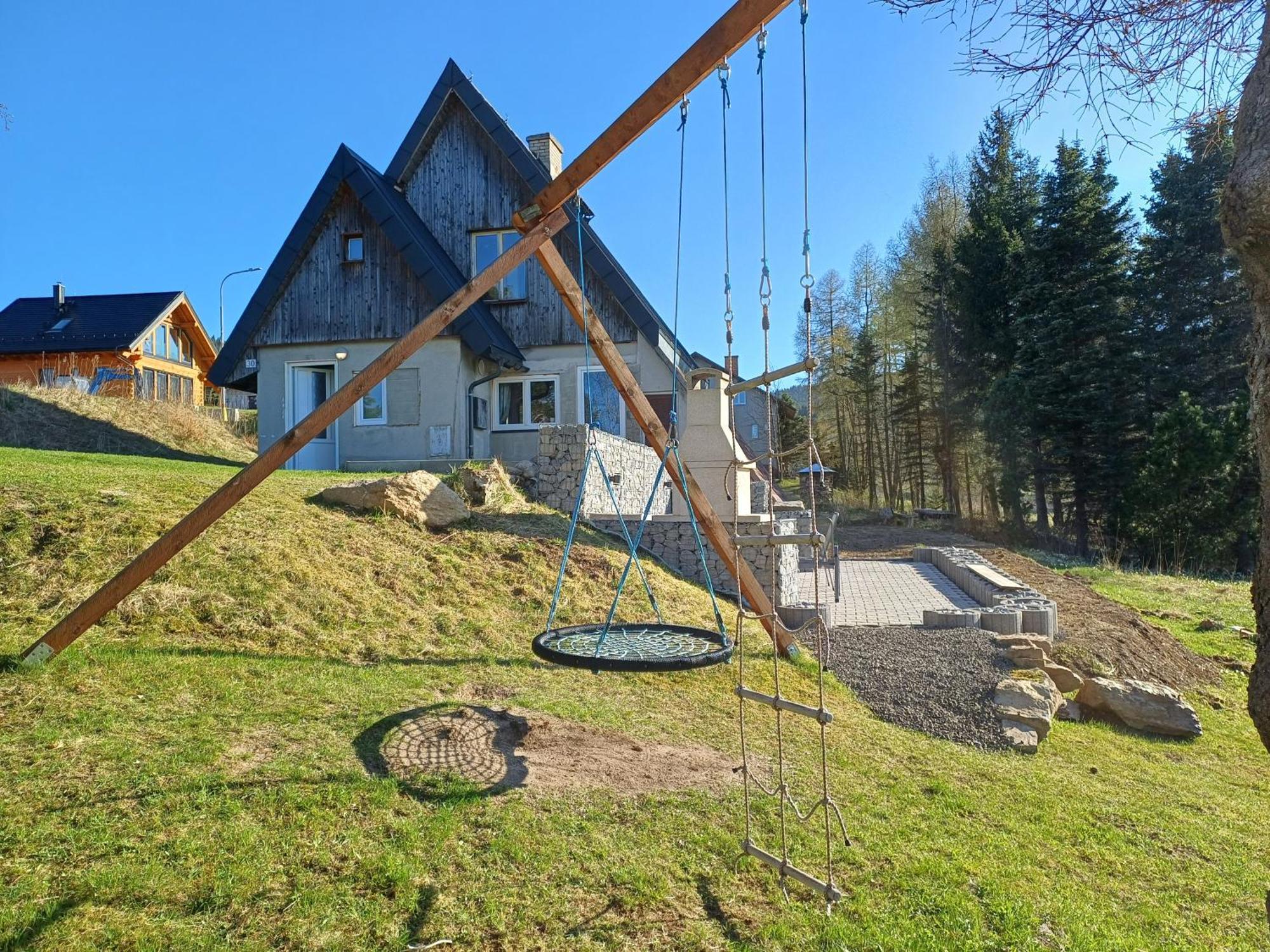 Chaloupka Na Vrsku Vila Loučná pod Klínovcem Exterior foto